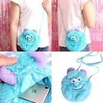 [Xoài Xấu Xa Shop] Túi Xách Đeo Chéo Gấu Bông Sullivan Monsters Disney