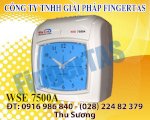 Thiết Bị Máy Chấm Công Thẻ Giấy 7500A/D Giao Hàng Tận Nơi 