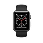 Đồng Hồ Apple Mtf32Ll/A Watch Series 3-Space Gray Aluminum Case With ​Black Sport Band ​42Mm New​​