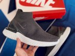 Giày Nike Rise React Flyknit Nam Nữ (Xám Đen)