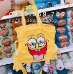 [Xoài Xấu Xa Shop] Túi Xách Hình Bọt Biển Spongebob Gấu Bông Hoạt Hình
