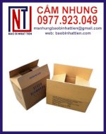 Bao Bì Carton 5 Lớp In Flexo