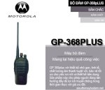 Máy Bộ Đàm Motorola Gp 368 Plus