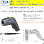 Ar-6500 - Nhiệt Kế Cầm Tay - Anritsu Việt Nam - Song Thành Công Việt Nam