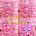 [Xoài Xấu Xa Shop] Túi Treo Nhiều Ngăn Đa Năng Hình Hello Kitty Tiện Lợi