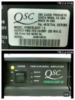 Amplifier Qsc Nguồn Xung Powerlight 1.8 Nhập Khẩu Chính Hãng