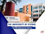 Du Học Síp: Đại Học Síp Nằm Trong Top 200 Trường Hàng Đầu Châu Âu