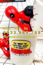 [Xoài Xấu Xa Shop] Ly Sứ Siêu Anh Hùng Deadpool Marvel Hàng Fullbox