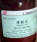 Hóa Chất Samchun Hàn Quốc Phenol Red P0287 C19H14O5S 25G