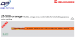 Cáp Điều Khiển Helukabel ( Jz-500 Orange ) | Chính Hãng – Giá Tốt Nhất