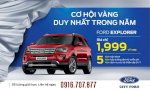 Bán Xe Ford Explorer Mới Nhập Khẩu Mỹ Giá Tốt Nhất, Khuyến Mải Hấp Dẫn