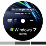 Đĩa Dvd Cài Windows 7 Tự Động All In One Tất Cả Các Phiên Bản 32Bit & 64Bit