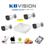 Hệ Thống 4 Camera Hd Kbvision