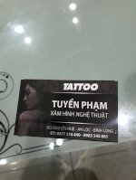 Tattoo Tuyển Phạm - Xăm Hình Bình Long , Bình Phước