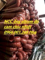 Ống Silicone Chịu Nhiệt Màu Đỏ Cam,Ống Thông Gió Chịu Nhiệt Cao 320Oc Phi 51,Phi 63,Phi 76,Phi 100