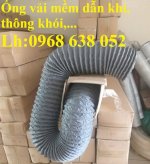 Ống Dẫn Khói, Ống Gió Mềm Gom Khói Thải, Ống Thu Mùi D75, D100, D125, D150,D175, D200