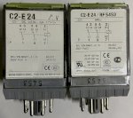 Rơ Le C2-E24 / 640 Ω (Rf-5453), Industrial Relay, Special Sensitive Coil - Releco, Customized, Coil 24Vdc
