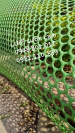 Lưới Nhựa Cứng Lót Sàn Chăn Nuôi Trang Trại