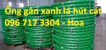 Ống Gân Nhựa Xanh Lá Dùng Hút Cát Chịu Mài Mòn Phi 150, Phi 168, Phi 200,... Giá Rẻ