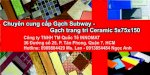 Gạch Thẻ, Gạch Trang Trí, Gạch Subway- Gạch Trang Trí Ceramic - Lh:
