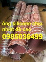 Ống Chịu Nhiệt, Ống Silicone Chịu Nhiệt Màu Cam D38, D42, D50, D63, D76