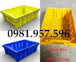 Sóng Nhựa Thủy Hải Sản, Thùng Nhựa Hs002, Sóng Nhựa Đựng Tôm Cá