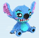 [Xoài Xấu Xa Shop]Mô Hình Lắp Ráp Lego Hình Stitch Hoạt Hình Disney Siêu Đáng Yêu Cute, Mô Hình Lego Stitch Xếp Hình