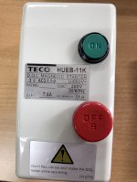 Contactor Hộp Hueb-11K Teco Đài Loan