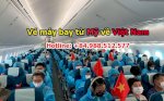 Bán Vé Máy Bay Từ Mỹ Về Việt Nam Cho Chuyên Gia, Việt Kiều