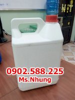 Can Nhựa Trắng 5 Lít, Nắp Đậy Có Garenty