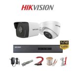 Lắp Đặt Trọn 2 Camera Hikvision 2.0 Mp