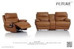 Sofa Thư Giãn Da Bò - Future Model 9915 (1R + 2Rr)