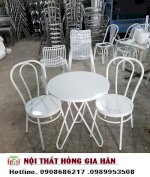 Thanh Lý 100 Bộ Bàn Ghế Cafe Bằng Sắt Hgh