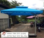 Ô Dù Lệch Tâm Vuông Cafe Sân Vườn Ak-469
