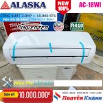 Máy Lạnh Inverter Alaska 2.0Hp Ac-18Wi