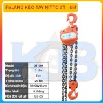 Palang Kéo Tay Nitto 3T-5M Giá Rẻ