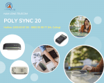 Loa Thông Minh Cá Nhân Usb/Bluetooth Poly Sync 20