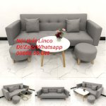 Bộ Sofa Bed Sofa Giường Băng Dài Màu Xám Trắng Ghi Giá Rẻ Đẹp Tuy Hòa Phú Yên