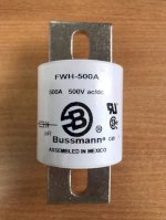 Cầu Chì Bussmann Fwh-500A