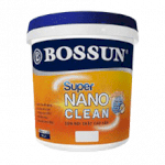 Sơn Nội Thất Bossun Super Nano Clean - Lau Chùi Vượt Trội