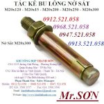 Nở Sắt M20X300 Mạ Kẽm Thanh Sơn Cung Cấp Tắc Kê Bu Lông Nở Sắt Áo Liền, Nở Đinh, Nở Chuôi, Nở Đạn M14.16.20, Nở 3 Cánh, Nở Sắt Đầu Móc Tròn M10-8-6 Mạ Cầu Vồng Hà Nội Đây