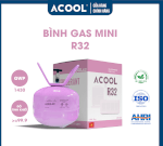 [ Gas Lạnh Máy Lạnh Điều Hòa ]Gas Lạnh Acool R32 Bình 3 Kg