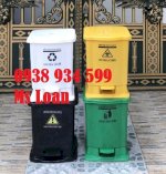 Thùng Rác Y Tế 20 Lít,Thùng Rác Đạp Chân 25L Y Tế