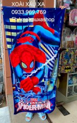 [Xoài Xấu Xa Shop] Khăn Tắm Hoạt Hình Siêu Anh Hùng Spiderman Người Nhện Siêu Đáng Yêu