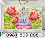 Tranh Phật - Gạch Tranh 3D Phật Bà Quan Âm