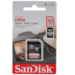 Thẻ Nhớ Sandisk Ultra Sdhc 32Gb 100Mb/S Dùng Cho Máy Ảnh, Máy Quay