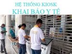 Máy Kiosk Khai Báo Y Tế