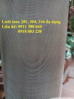 Chuyên Lưới Inox 201, 304, 316 Giá Tốt Nhất Tại Hà Nội