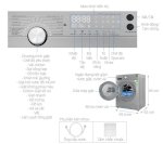 Máy Giặt Lồng Ngang Midea Mfk85-1401Sk Inverter 8.5Kg