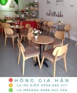 Bàn Ghế Cafe, Trà Sữa Hiện Đại Hồng Gia Hân B40